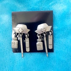 JJ Nursing Charm Earrings